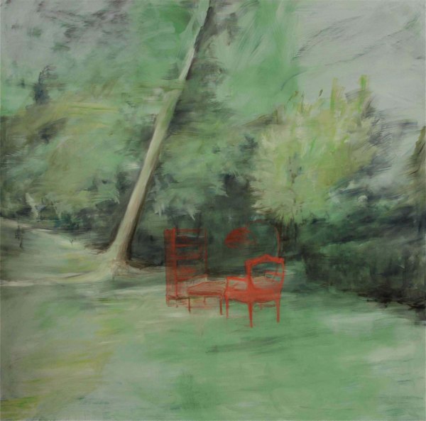 Restless Home, oil on canvas, 200 x 200 cm, 2011